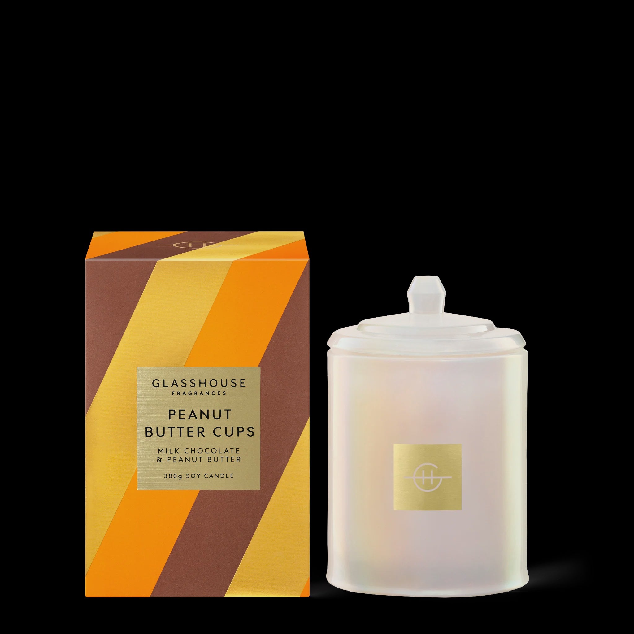 GLASSHOUSE 380 G CANDLE PEANUT BUTTER CUPS