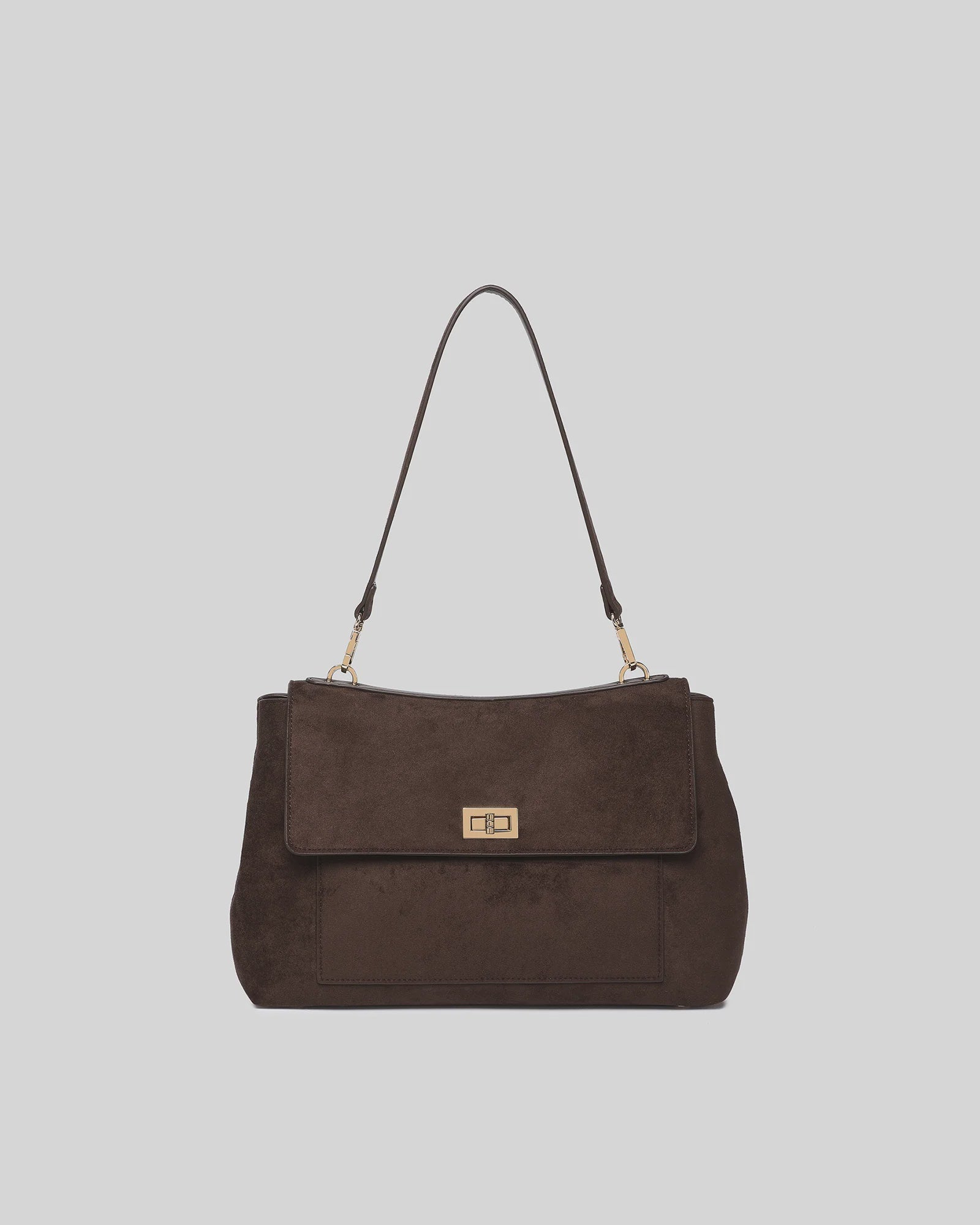 Arden Suedette Shoulder Bag