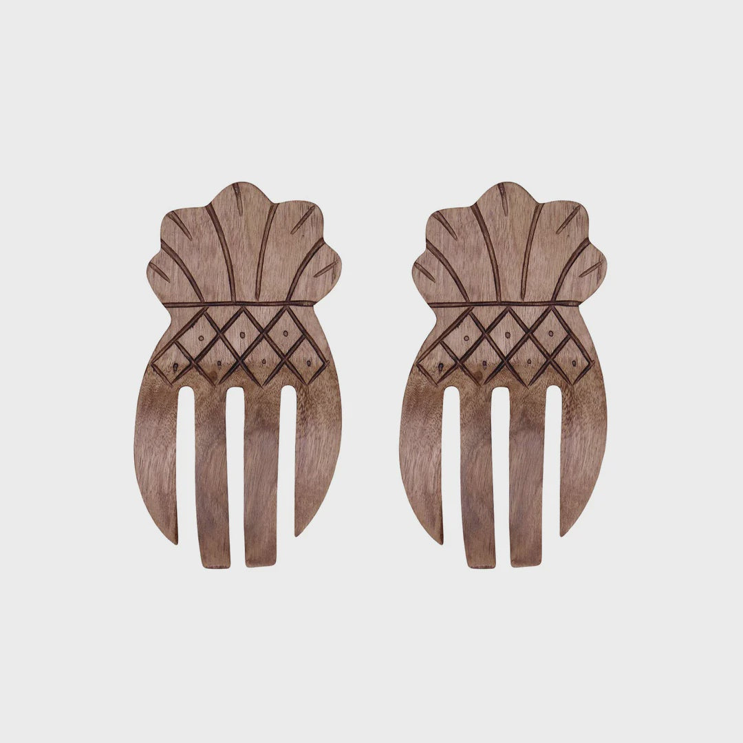 MARLEY SALAD SERVERS SET OF 2 10X18CM