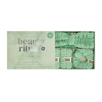 BEAUTY RITUAL LUXURY WAFFLE WASH SET 3PC