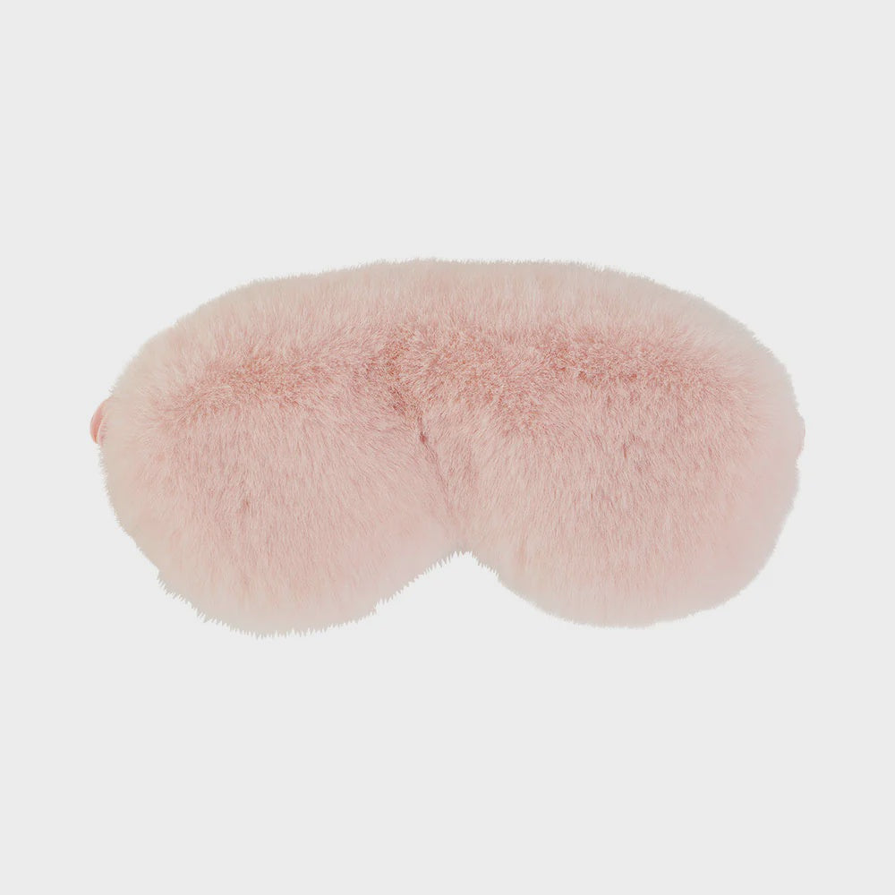 EYE MASK COSY LUXE - PINK QUARTZ