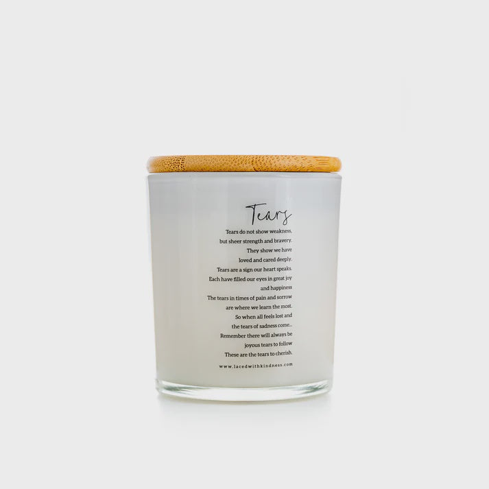 TEAR CANDLE