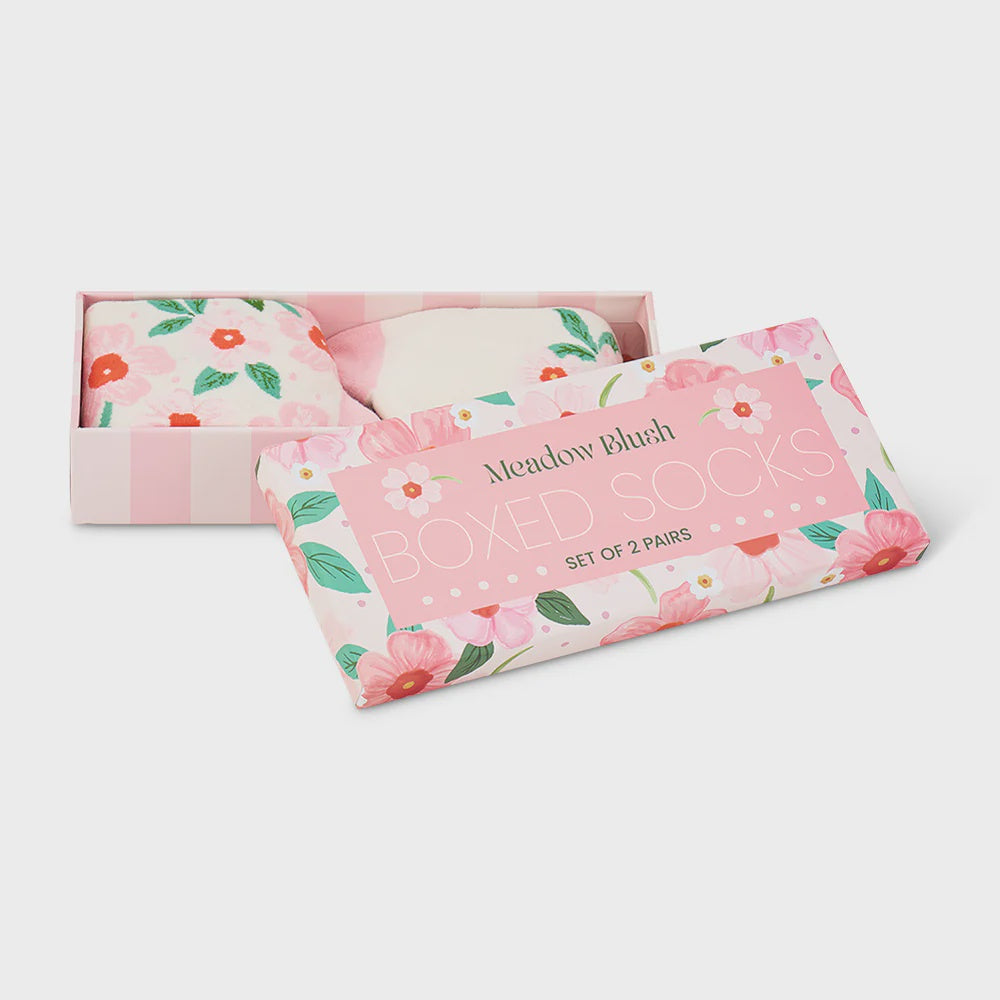 SOCKS - MEADOW BLUSH 2 pc
