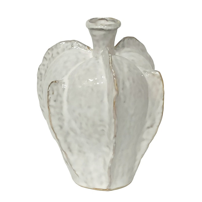 TAPLOW FAWN CERAMIC POD VASE LGE