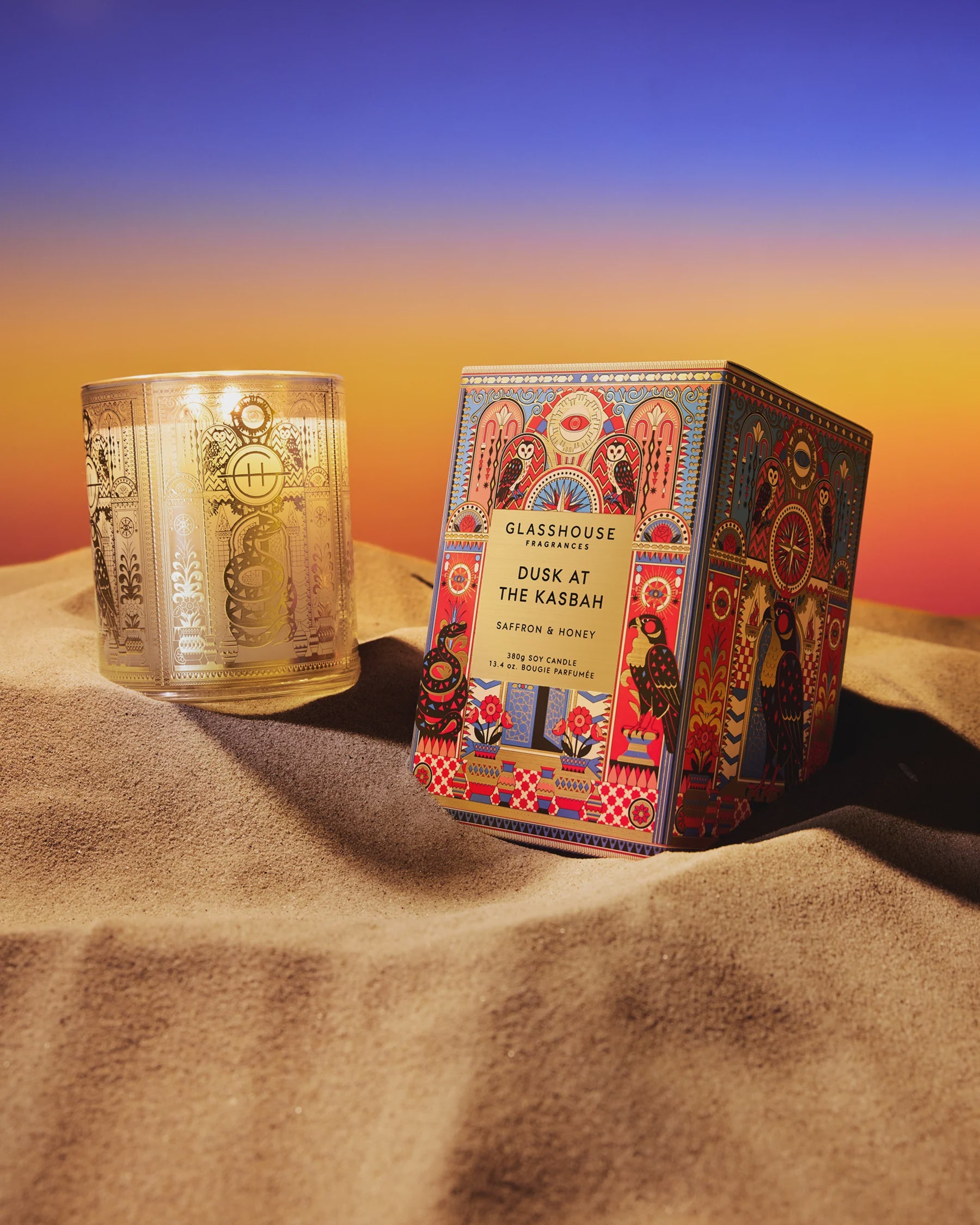 DUSK AT THE KASBAH 380 GM CANDLE