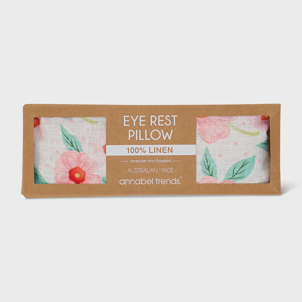Eye Rest Pillow - Linen - Meadow Blush