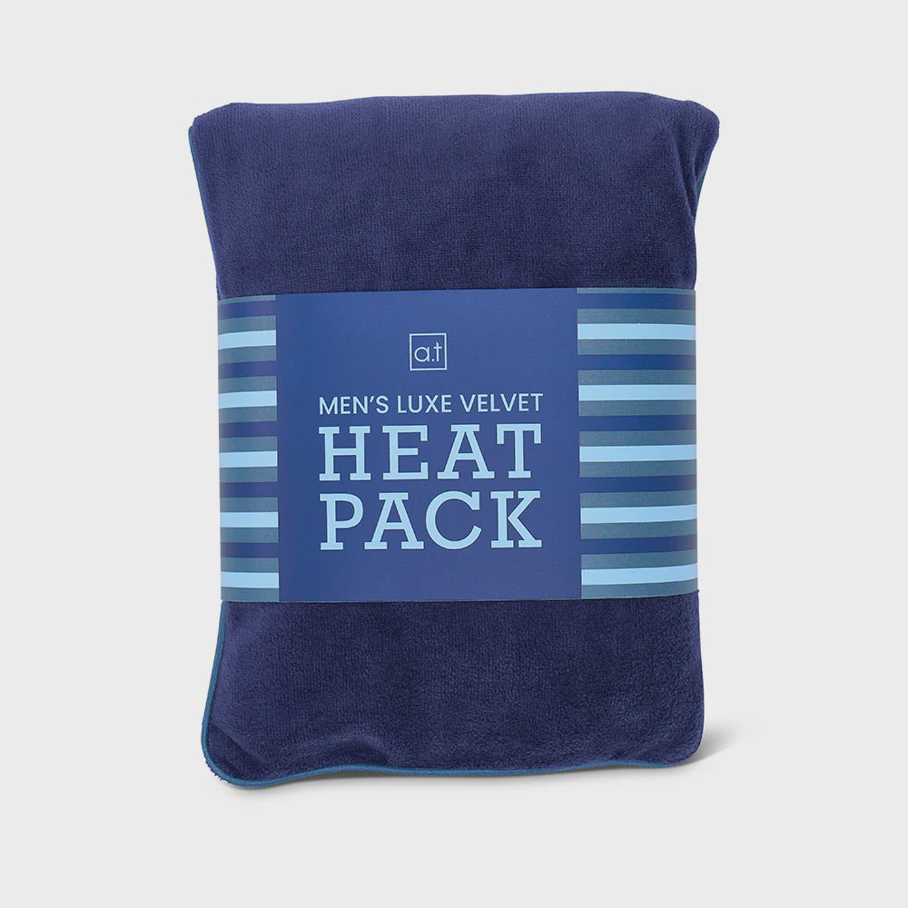 AT MENS - VELVET HEAT PILLOW  NAVY