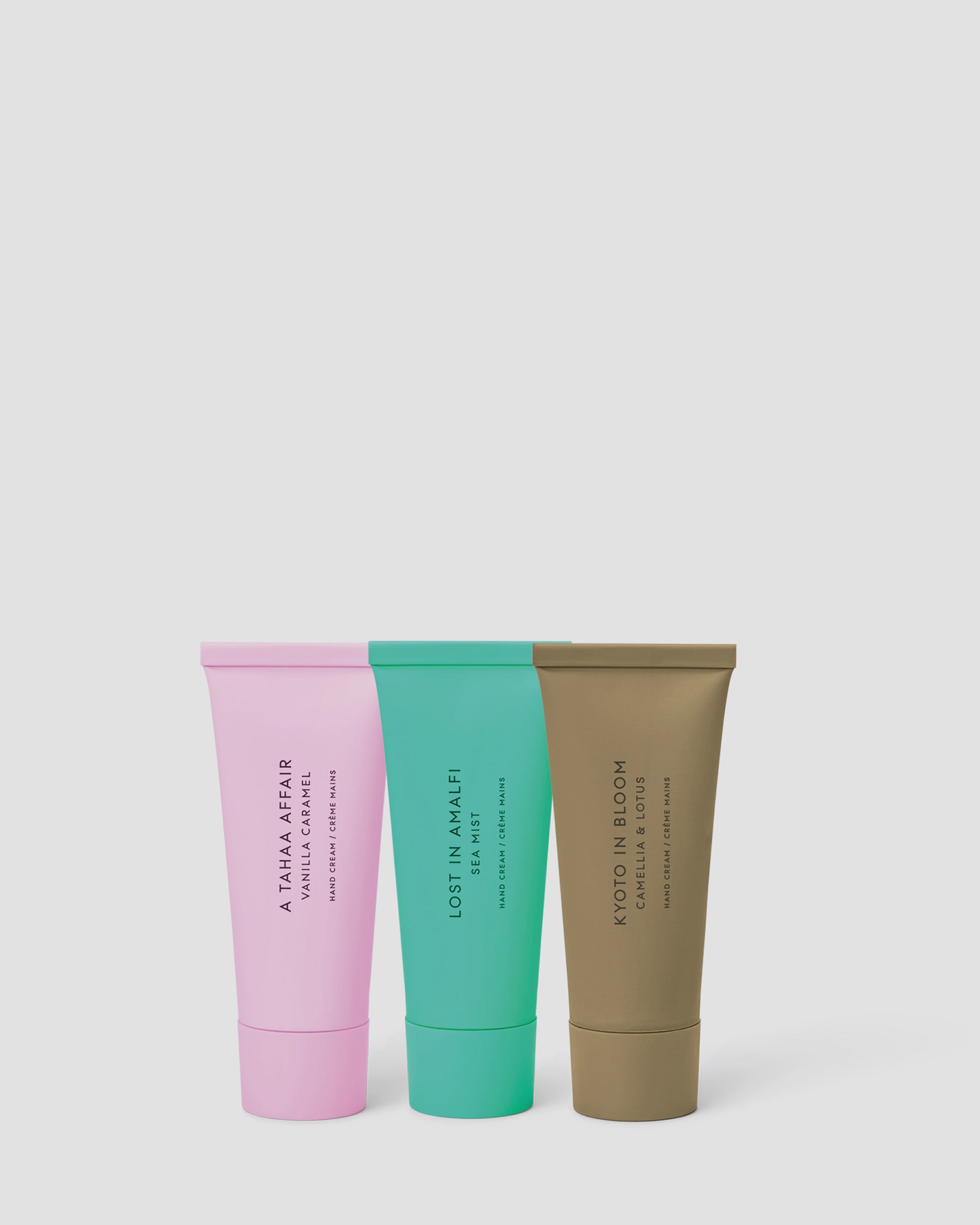 GF 3x 30ml Hand Cream Trio - Kyoto, Amalfi, Tahaa