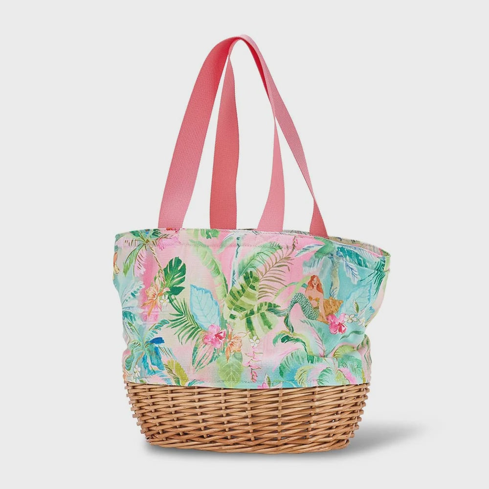 PICNIC WICKER LUNCH BAG