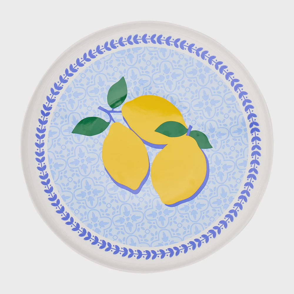 SERVING PLATE - LEMONS