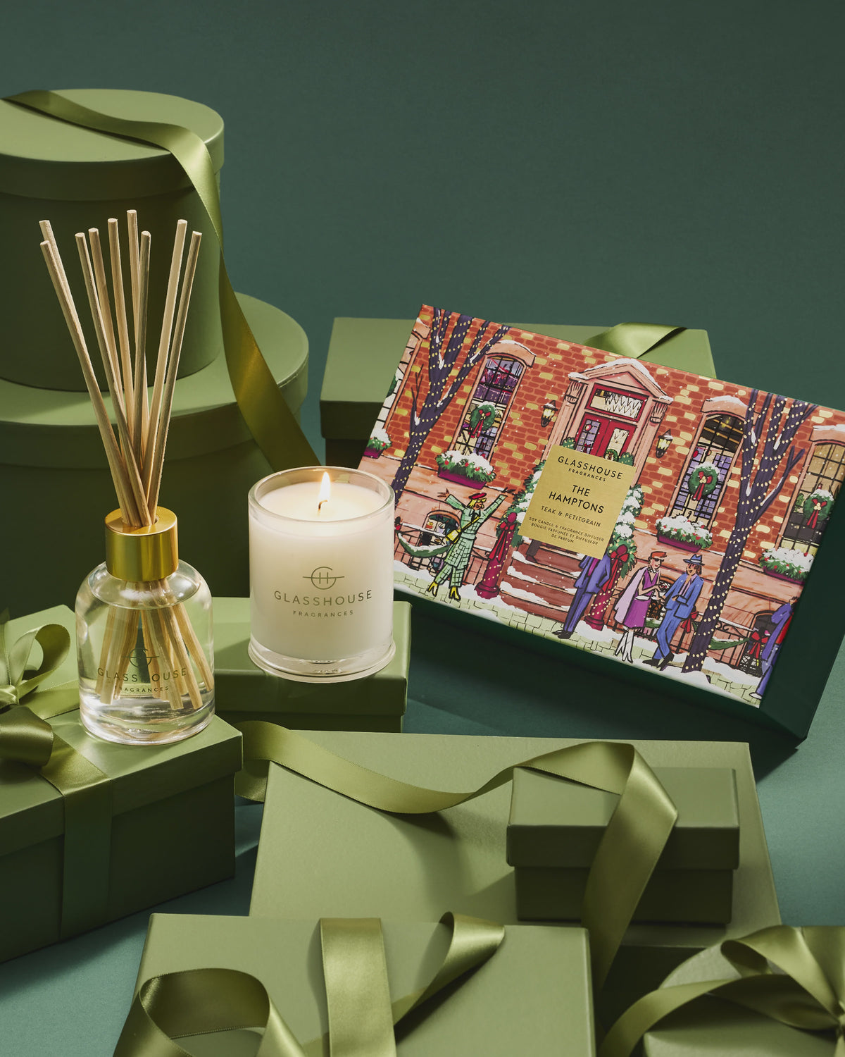 GF 200g Candle, 150ml Diffuser Gift Set - Christmas - A  Tahaa Affair