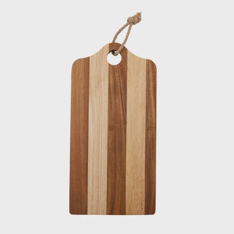 STRIPE WOOD BOARD 20 X 40 CM
