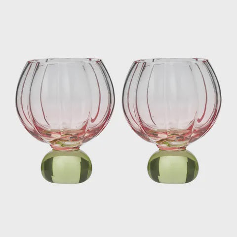 LOTTI SET/2 TULIP GIN GLASSES