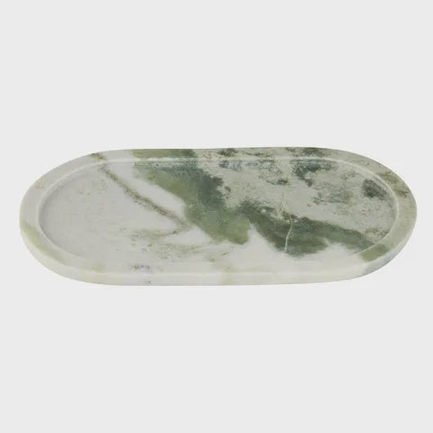 MARBLE ROUNDED TRAY