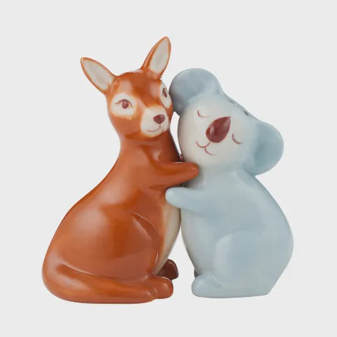 SCOTT & CHARLENE SALT & PEPPER SHAKERS