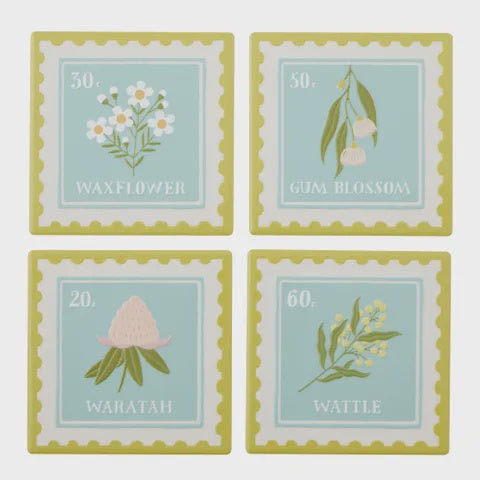 DAPHNE SET 4 COASTERS