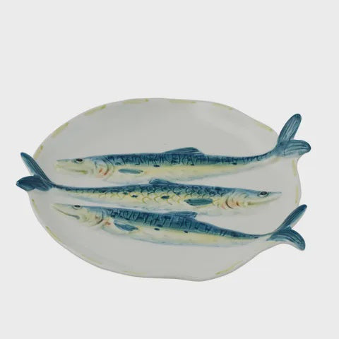 AZUR ROUND CERAMIC PLATE