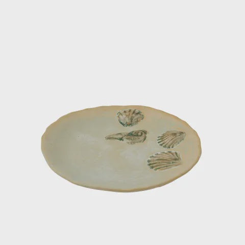 RIVA ROUND CERAMIC PLATE 14.5 CM