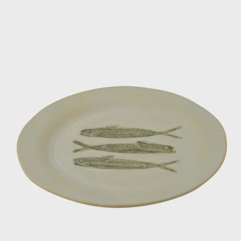 RIVA ROUND CERAMIC PLATE 27.5 CM