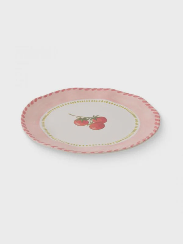 Fiesta Tomato Melamine Large Plate